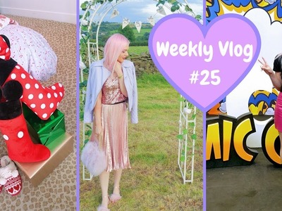 Weekly Vlog #25 | Primark Christmas Home Preview, a Wedding & Comin Con Manchester