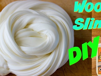 Wood Slime DIY (MakeitMonday) Making Wood Glue Slime DIY Test
