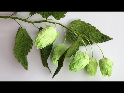 ABC TV | How To Make Hops Paper Flower From Crepe Paper - Craft Tutorial