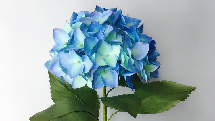 ABC TV | How To Make Hydrangea Paper Flower From Printer Paper - Craft Tutorial