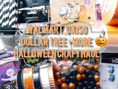 Another Large Halloween Craft Haul 2017 | Walmart, Daiso, DT + More! ????????