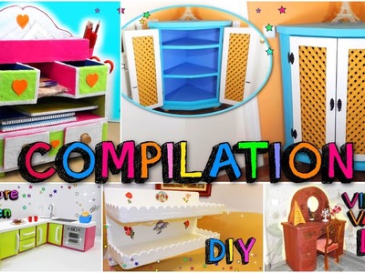 Awesome CRAFT Compilation 5 DIYs only using cardboard boxes Mr DIY