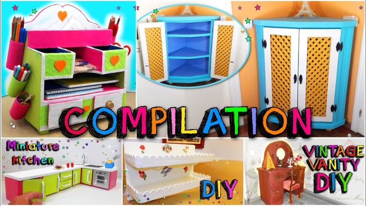 Awesome CRAFT Compilation 5 DIYs only using cardboard boxes Mr DIY