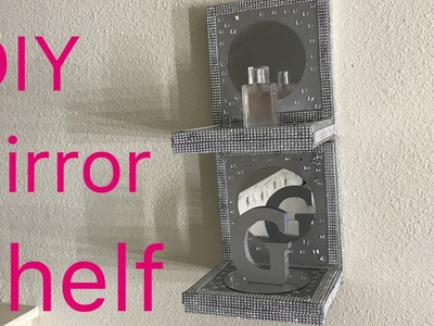 DIY | $10 Mirror Shelf
