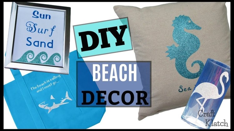 DIY Beach Decor, Crafts and DIYs ~ Craft Klatch
