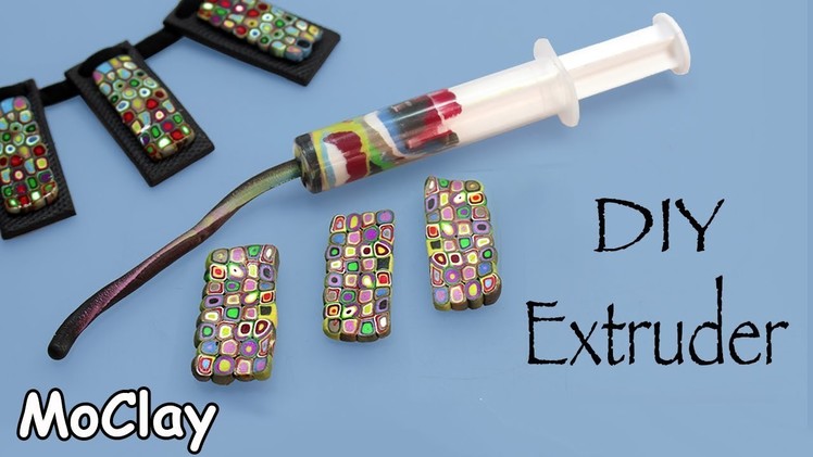 DIY craft - Make your own polymer clay extruder at home