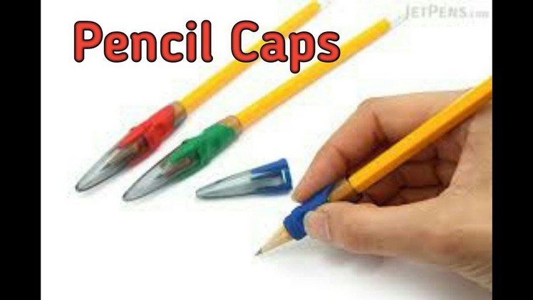 DIY How to make a pencil cap