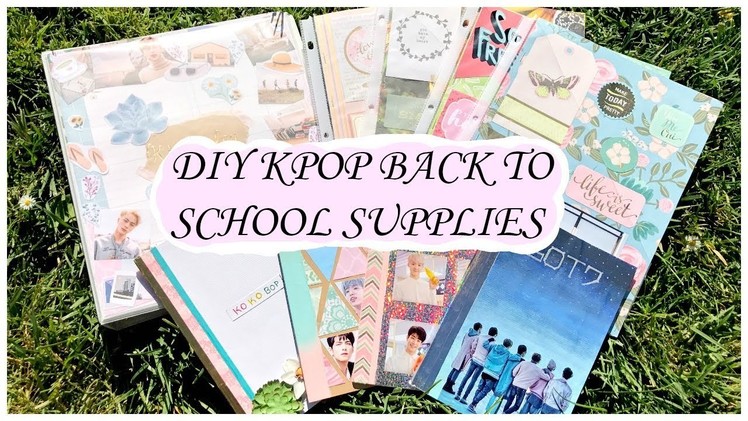 DIY K-pop School Supplies | PrettyPrinceJin