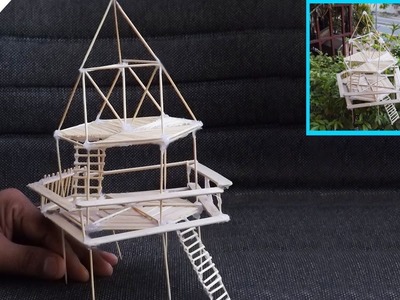 DIY Miniature Treehouse | Easy Craft Ideas at Home