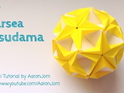 DIY Origami ball - Starsea Kusudama - Summer Craft