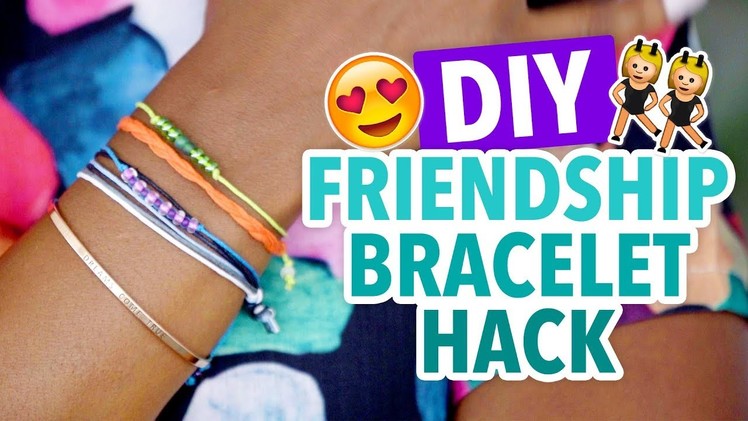DIY Removable Friendship Bracelets Craft Hack - HGTV Handmade