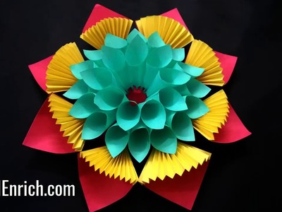 Easy DIY Paper Decoration Idea for Birthdays | Fall Craft | Backdrop Decorations