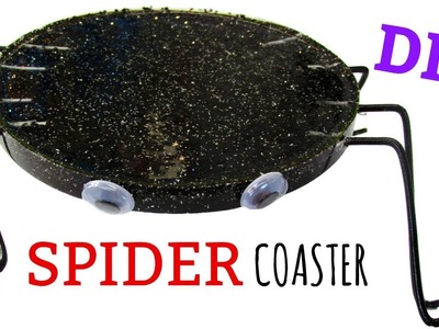 Fun Resin Spider Coaster ~ Halloween DIY ~ Another Coaster Friday ~ Craft Klatch
