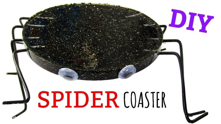 Fun Resin Spider Coaster ~ Halloween DIY ~ Another Coaster Friday ~ Craft Klatch