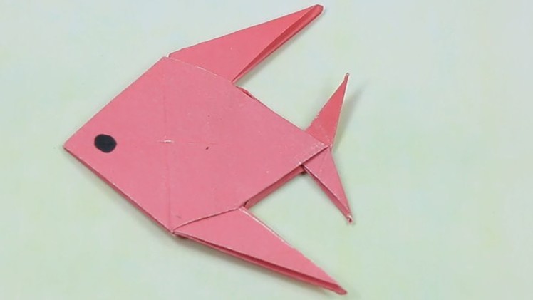 How to Make a Paper Fish Easy TutorialOrigami  Paper Folding Craft,PAPER CRAFT Ideas You Will Love