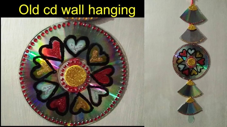 How to make Old cd craft.how to make Wall Hangings. Ceiling Hanging. cd craft