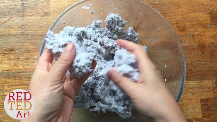 How to make Paper Clay - Newspaper or Shredded Paper - Craft Basics