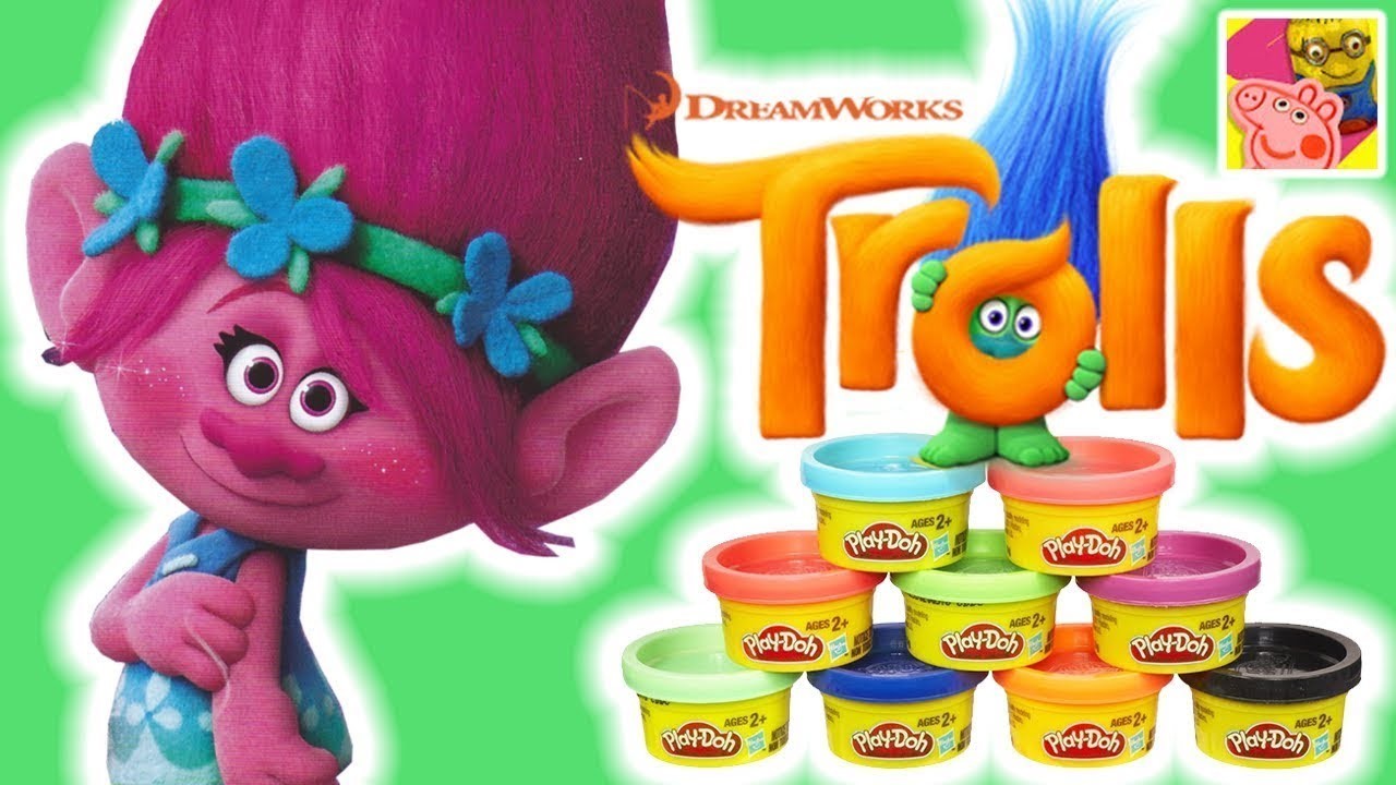 How To Make Princess Poppy With Play Doh ???? Trolls Full Movie ...