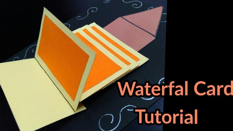 How to make - Waterfall Card( Basic) Tutorial | by Craft Show