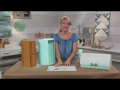 HSN | At Home: Bread Box Upcycle to Cord Organizer