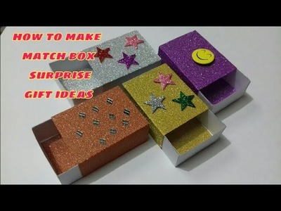 ↔✔Match box craft || Easy match box gift ideas || waste material craft ideas|| box yourself