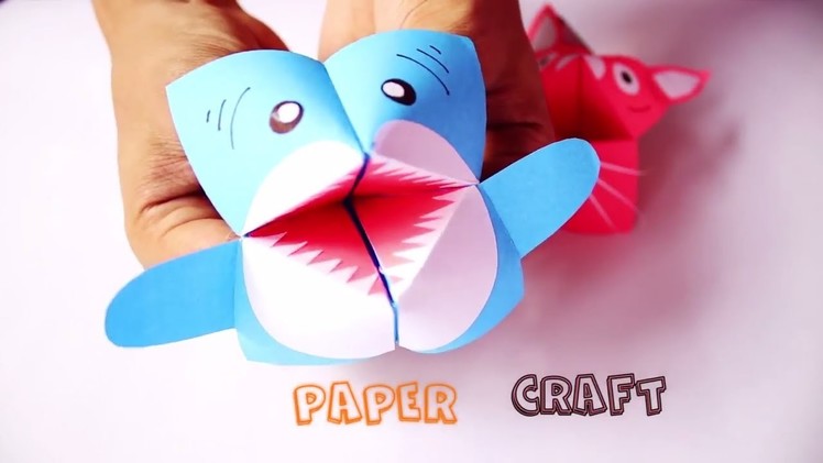 PAPER CRAFT FOR KIDS- paper craft ideas- Learn origami and paper cutting