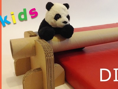 1# DIY ideas - Cardboard Gymnastics Equipment for Kids HD