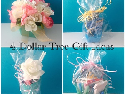 4 DIY Dollar Tree Teacher Appreciation Gifts Collab