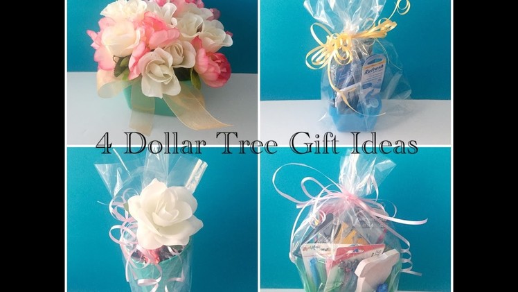 4 DIY Dollar Tree Teacher Appreciation Gifts Collab
