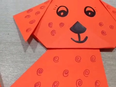 DIY: #8 Cute and Easy Origami Puppy❤