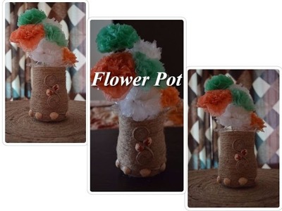 DIY Flower Pot | Best from waste | Reuse of plastic bottle