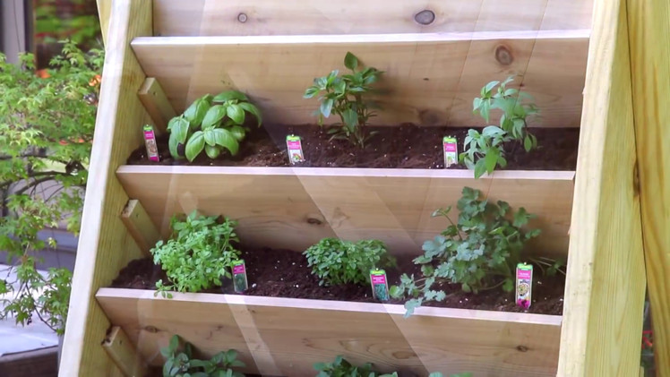 [DIY] How to Build a Vertical Herb Planter - Home & Garden Decor