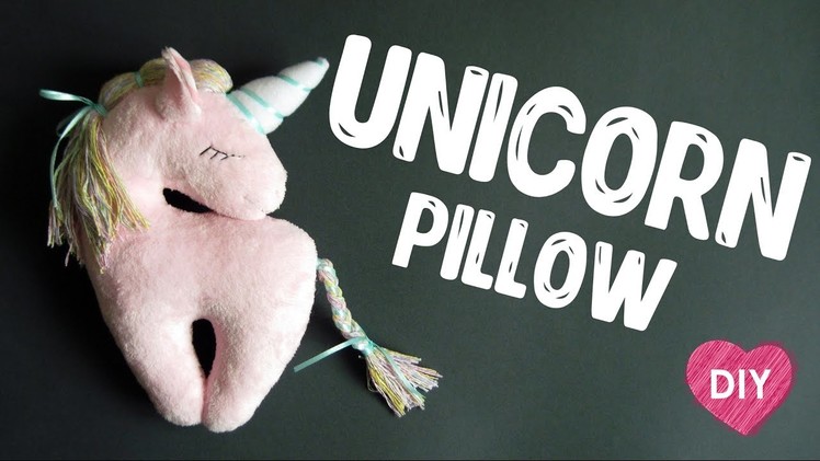 ????DIY Kawaii unicorn pillow ????