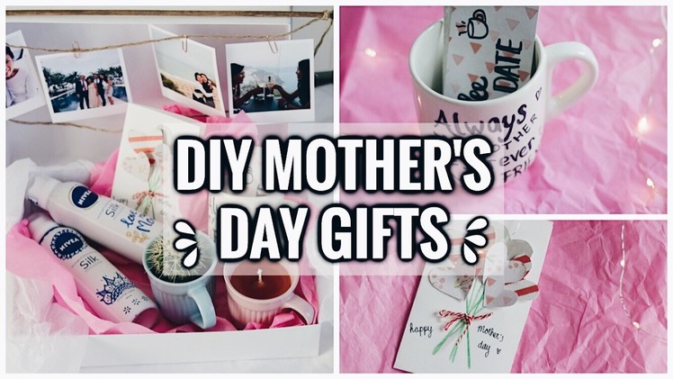 DIY Last Minute Mother's Day Gift Ideas! Cute, Easy & Affordable! 2017