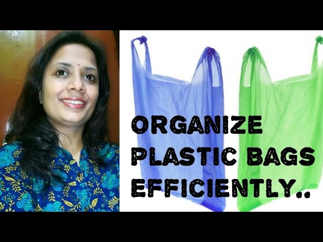 DIY Plastic Bags Dispenser - Make Plastic Bag Organizer