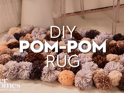 DIY Pom-Pom Rug