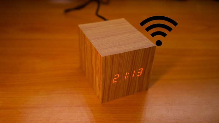 DIY Wooden Digital Clock