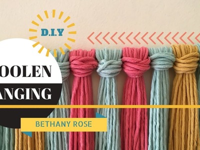 DIY - Woolen Wall Hangings