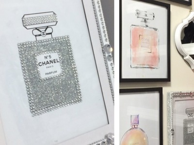 Glam Frame DIY & Chanel Picture|Dollar Tree
