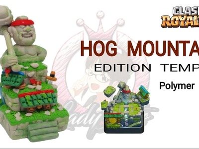 Hog Mountain Arena | Clash Royale | Polymer Clay Tutorial