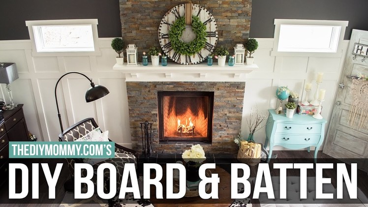 How to Install a DIY Board and Batten Feature Wall