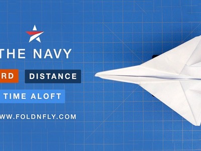 ✈ How to Make a Jet Fighter Paper Airplane - Fold 'N Fly - The Navy Aircraft