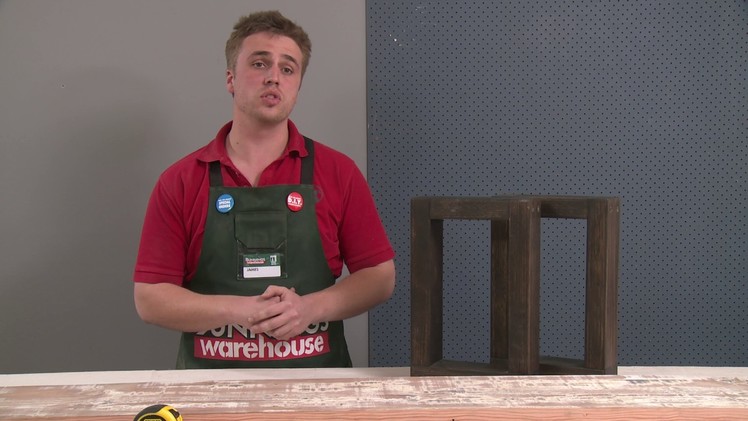 How To Make D.I.Y. Dining Table Bench Seats - D.I.Y. At Bunnings