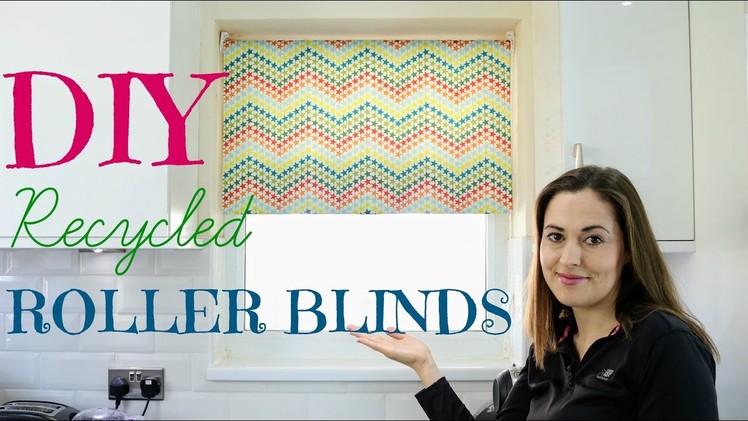How To Recycle Roller Blinds DIY | The Carpenter's Daughter