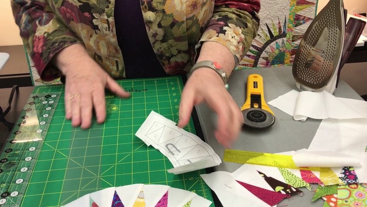 Learn paperless Paper Piecing in a snap