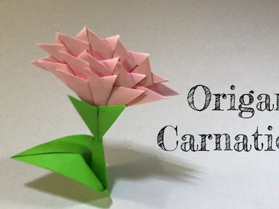 Little Box DiY - Origami Carnation 康乃馨摺紙
