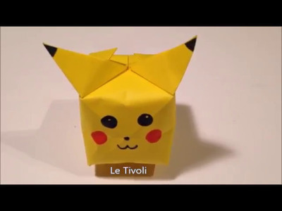 [ORIGAMI]Origami Pokemon Pikachu 2 - DIY Papir Pikachu[Pokemon Go]