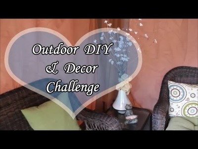 Outdoor DIY and Decor Challenge - The DIY Mommy