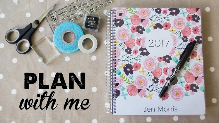Plan With Me (Plum Paper planner) | A Thousand Words