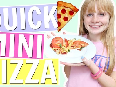 QUICK MINI PIZZA DIY RECIPE ❤ Mia's Life ❤